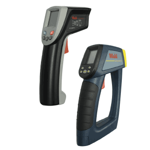 hand-held-pyrometer for non-contacting stationary temperature measurement up to 1500°C
