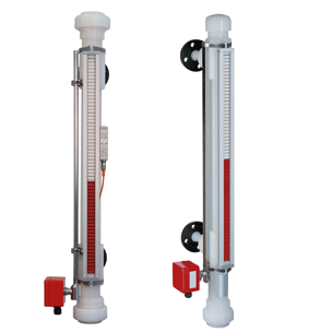 magnetic level gauge made from plastics