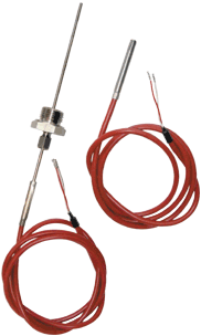 resistance thermometer with cable connection