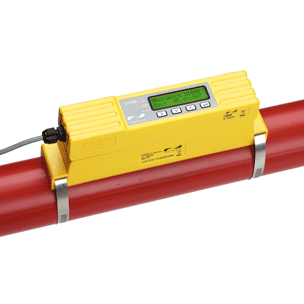 permanent ultrasonic flow meter for general industrial applications